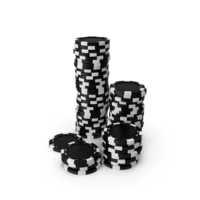 Poker Chips Black PNG & PSD Images