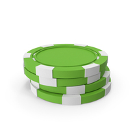 Poker Chips Green PNG & PSD Images