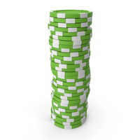 Poker Chips Green PNG & PSD Images