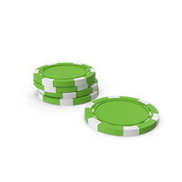 Poker Chips Green PNG & PSD Images