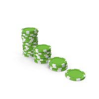 Poker Chips Green PNG & PSD Images