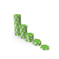 Poker Chips Green PNG & PSD Images