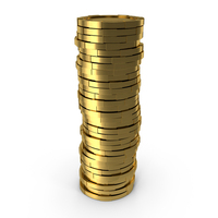 Poker Chips Gold PNG & PSD Images