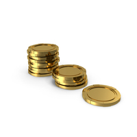 Poker Chips Gold PNG & PSD Images