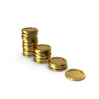 Poker Chips Gold PNG & PSD Images
