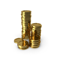 Poker Chips Gold PNG & PSD Images