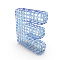 Abstract Transparent Letter E PNG & PSD Images
