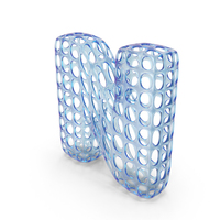 Abstract Transparent Letter N PNG & PSD Images