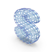 Abstract Transparent Letter S PNG & PSD Images