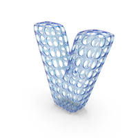 Abstract Transparent Letter V PNG & PSD Images