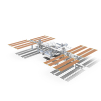 Iss (International Space Station) PNG & PSD Images