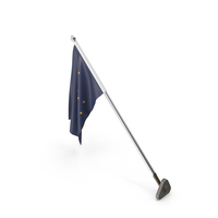 USA States Alaska Wall Flag Stand PNG & PSD Images