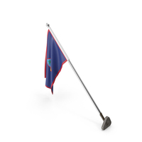 USA States Guam Wall Flag Stand PNG & PSD Images