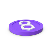 Polygon Matic Coin PNG & PSD Images
