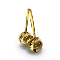 Christmas Bells Gold PNG & PSD Images