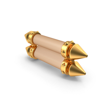 Stylized Scroll Closed PNG & PSD Images