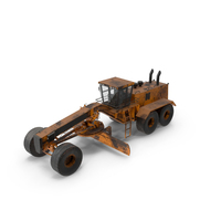 Old Generic Motor Grader PNG & PSD Images
