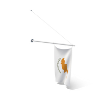 Wall Mount Flag Cyprus PNG & PSD Images