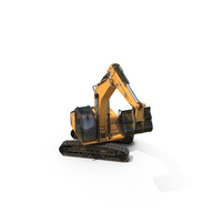 Tracked Excavator PNG & PSD Images
