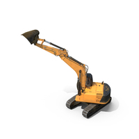 Tracked Excavator PNG & PSD Images