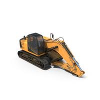 Tracked Excavator PNG & PSD Images