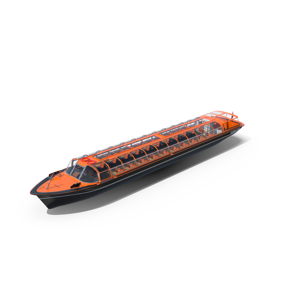 Pleasure Boat Glass Top Orange PNG & PSD Images