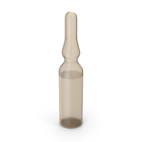 Amber Tubular Glass PNG & PSD Images