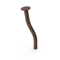 Rusty Bent Nail PNG & PSD Images