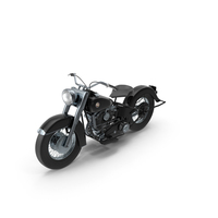 Harley Davidson FL EL 1957 PNG & PSD Images