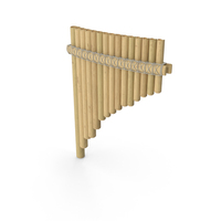 Pan Flute Instrument PNG & PSD Images