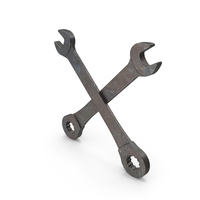 Crossed Wrenches Old PNG & PSD Images