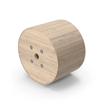 Wooden Cable Reel Drum PNG & PSD Images