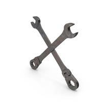 Crossed Wrenches Old PNG & PSD Images