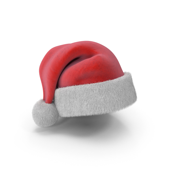 Christmas Hat With Fur PNG & PSD Images