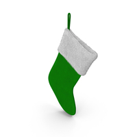 Christmas Sock With Fur PNG & PSD Images