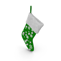 Christmas Sock with Fur PNG & PSD Images