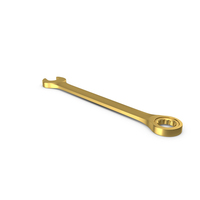 Wrench Gold PNG & PSD Images