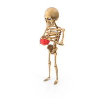 Skeleton Mind On Hands PNG & PSD Images