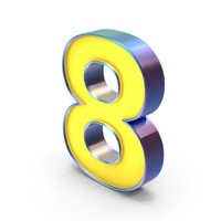 Number 8 PNG & PSD Images