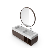 Wall Mount Bathroom Furniture PNG & PSD Images