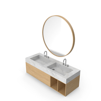 Wall Mount Bathroom Furniture PNG & PSD Images