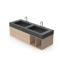 Wooden Bathroom Furniture PNG & PSD Images