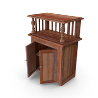 Old Nightstand PNG & PSD Images