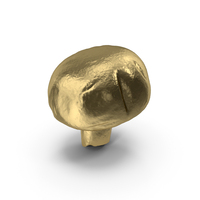 Gold Mushroom PNG & PSD Images