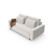Nuvola Sofa (White) PNG & PSD Images