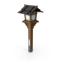 Asian Street Lamp PNG & PSD Images