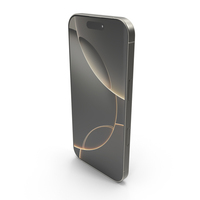 Apple IPhone 16 Pro Natural Titanium PNG & PSD Images