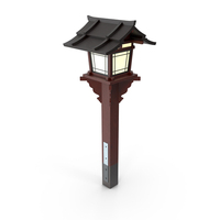 Japanese Street Lamp PNG & PSD Images