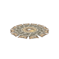 Circlular Arranged Indian 500 Rupees Money Notes Few PNG & PSD Images