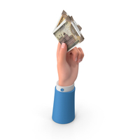 L Hand Holding Raise Indian 500 Rupees Money Notes Bill PNG & PSD Images